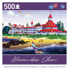 Load image into Gallery viewer, Sure Lox | 500 Piece Alexander Chen Puzzle ~ Del Coronado Hotel