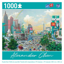 Load image into Gallery viewer, Sure Lox | 1000 Piece Alexander Chen Puzzle ~ Las Vegas Afternoon The Strip