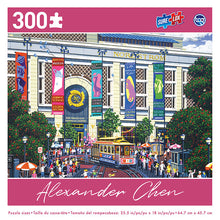 Load image into Gallery viewer, Sure Lox | 300 Piece Alexander Chen Puzzle  - Powel Street Turn Around