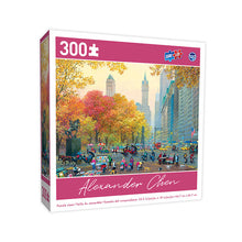 Load image into Gallery viewer, Sure Lox | 300 Piece Alexander Chen Puzzle  - Central Park Entrance Fall