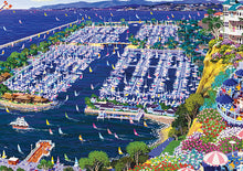 Load image into Gallery viewer, Sure Lox | 300 Piece Alexander Chen Puzzle  - Dana Point