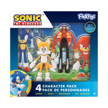 Charger l'image dans la galerie, FleXfigs | Sonic The Hedgehog ~ Posable Flexible Figures 4-Packs