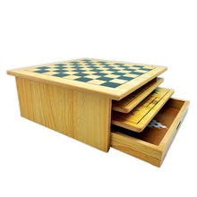 Load image into Gallery viewer, Classic Games | 12-In-1 Wood Games Chest