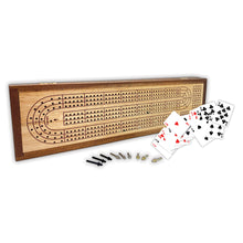 Load image into Gallery viewer, Classic Games | Deluxe Wood Cribbage