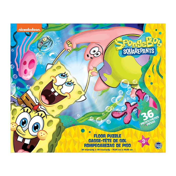 Sure Lox Kids | SpongeBob SquarePants Floor Puzzle