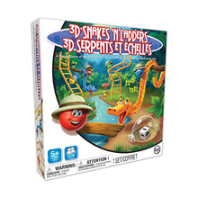 Load image into Gallery viewer, Family Games  | 3D Snakes & Ladders