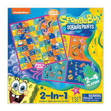 Charger l'image dans la galerie, Kids Games | SpongeBob SquarePants 2-In-1 Board Games