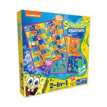 Charger l'image dans la galerie, Kids Games | SpongeBob SquarePants 2-In-1 Board Games