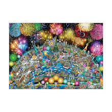 Load image into Gallery viewer, Sure Lox | 1000 Piece Charles Fazzino Puzzle Collection