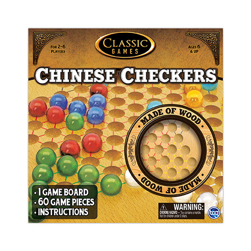 Classic Games | Solid Wood Chinese Checkers
