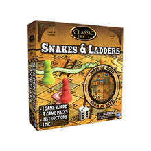 Load image into Gallery viewer, Classic Games | Solid Wood Snakes & Ladders