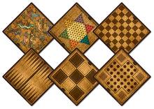 Load image into Gallery viewer, Classic Games | 7-In-1 Solid Wood Classic Games