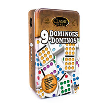 Load image into Gallery viewer, Classic Games | Double 9 Dominoes Tin