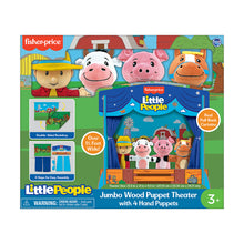Load image into Gallery viewer, Puppets | Fisher Price Theatre with 4 Puppets
