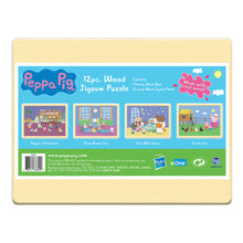 Load image into Gallery viewer, Wood Activities | Peppa Pig 12 Piece Wood Jigsaw Puzzle