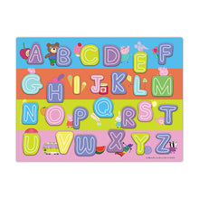 Load image into Gallery viewer, Wood Activities | Peppa Pig 26 Piece Chunky ABC Wood Puzzle