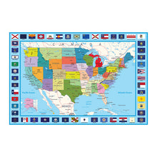 Load image into Gallery viewer, Sure Lox | 300 Piece Map of USA Discover Puzzle Collection