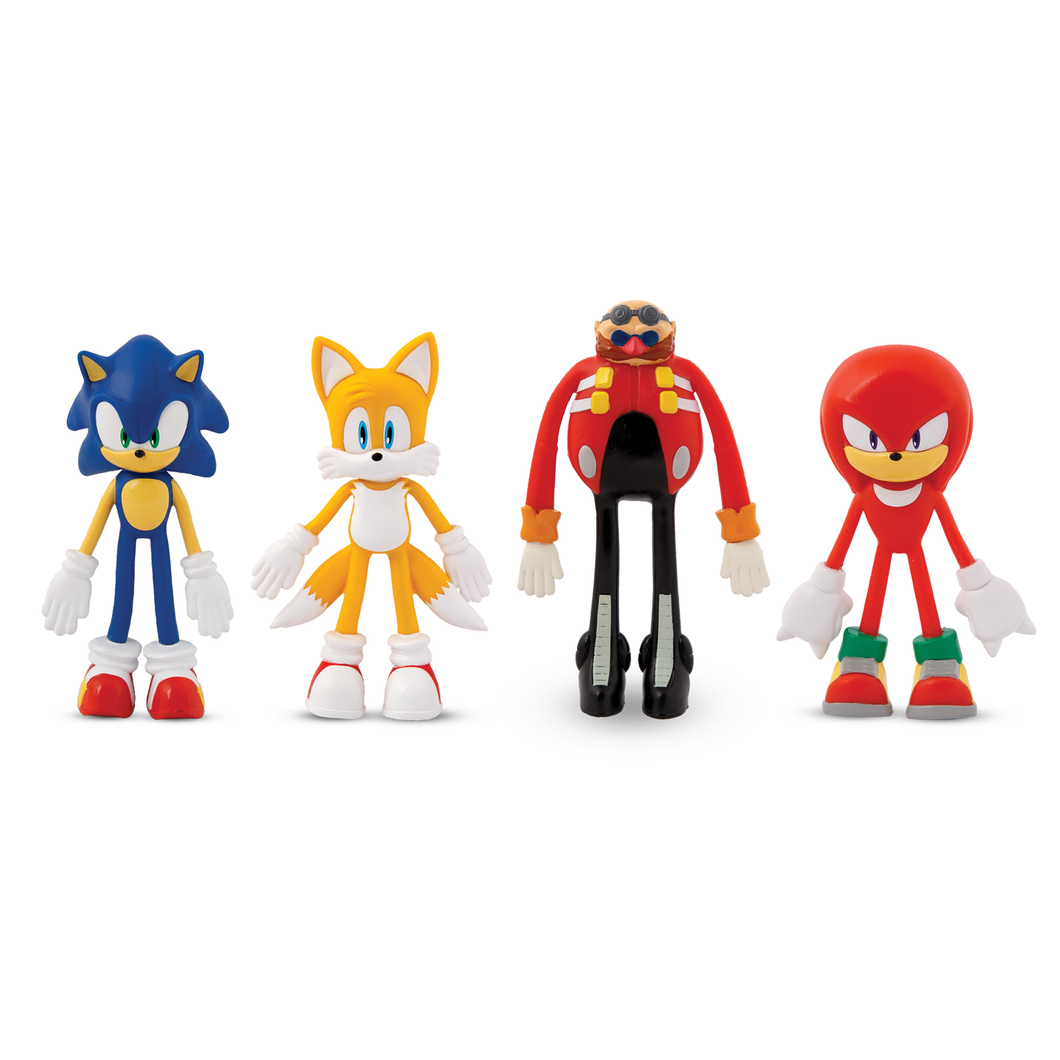 FleXfigs | Sonic The Hedgehog ~ Posable Flexible Figures Single Packs