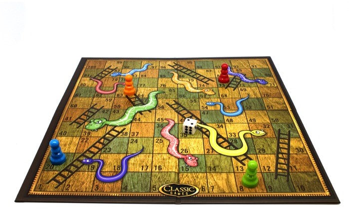 Play Snakes and Ladders Board Game