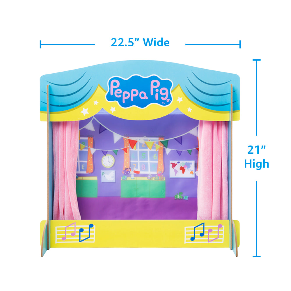 Puppets  Peppa Pig Theatre with 4 Puppets – TCG TOYS