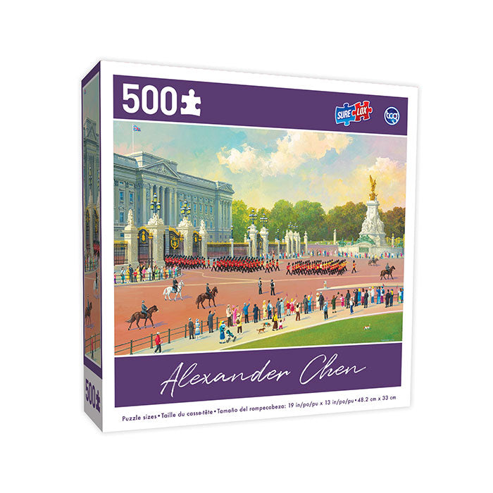 Sure Lox | 500 Piece Alexander Chen Puzzle ~ Buckingham Palace – TCG TOYS