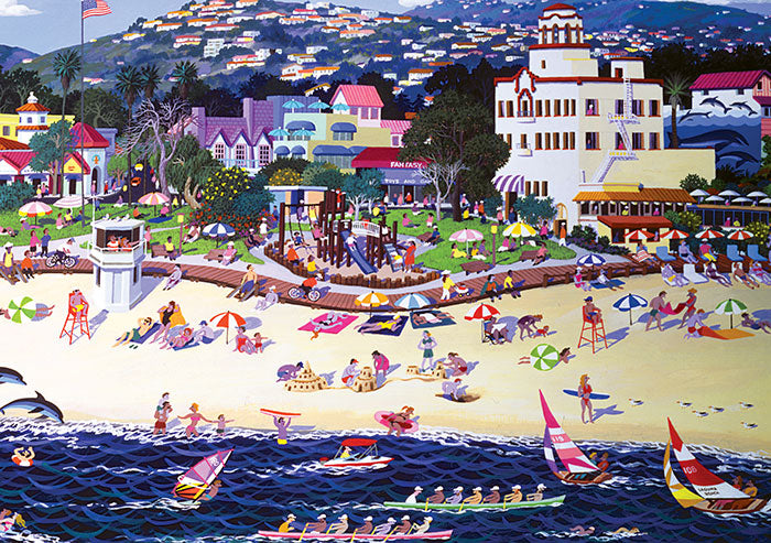 Sure Lox | 1000 Piece Alexander Chen Puzzle ~ Laguna Beach