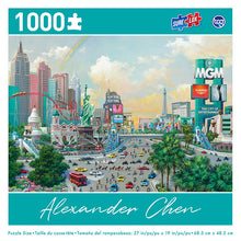 Load image into Gallery viewer, Sure Lox | 1000 Piece Alexander Chen Puzzle ~ Las Vegas Afternoon The Strip
