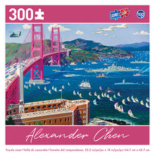 Load image into Gallery viewer, Sure Lox | 300 Piece Alexander Chen Puzzle  - Golden Gate
