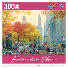 Charger l&#39;image dans la galerie, Sure Lox | 300 Piece Alexander Chen Puzzle  - Central Park Entrance Fall

