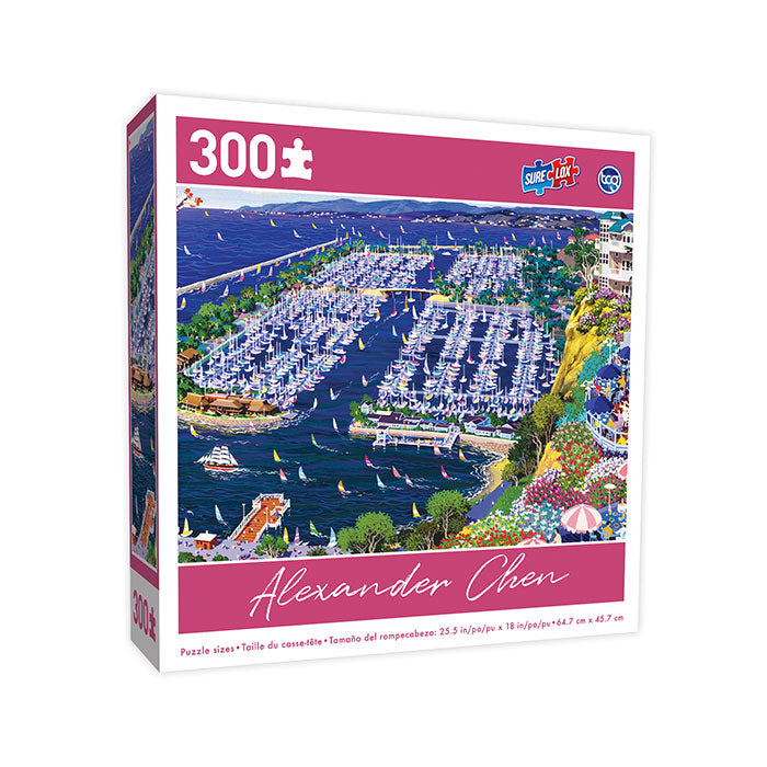 Sure Lox | 300 Piece Alexander Chen Puzzle  - Dana Point