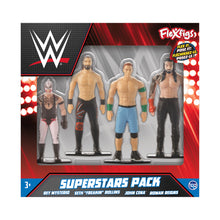 Load image into Gallery viewer, FleXfigs | WWE Superstars ~ Posable Flexible Figures 4-Pack
