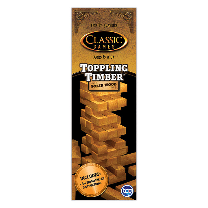 Classic Games | Solid Wood Toppling Timber