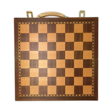 Load image into Gallery viewer, Classic Games | 3-In-1 Deluxe Wood Game Centre
