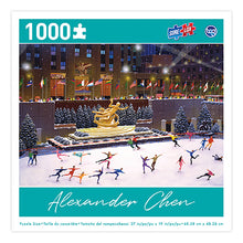 Load image into Gallery viewer, Sure Lox | 1000 Piece Alexander Chen Puzzle - The Magic of New York in Winter
