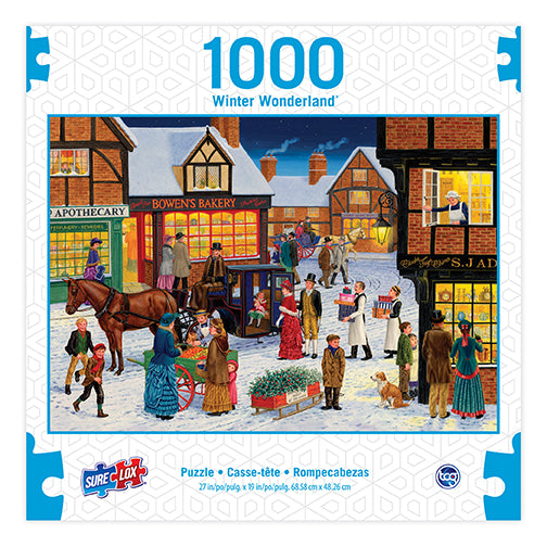 Sure Lox | 1000 Piece Winter Wonderland Puzzle Collection