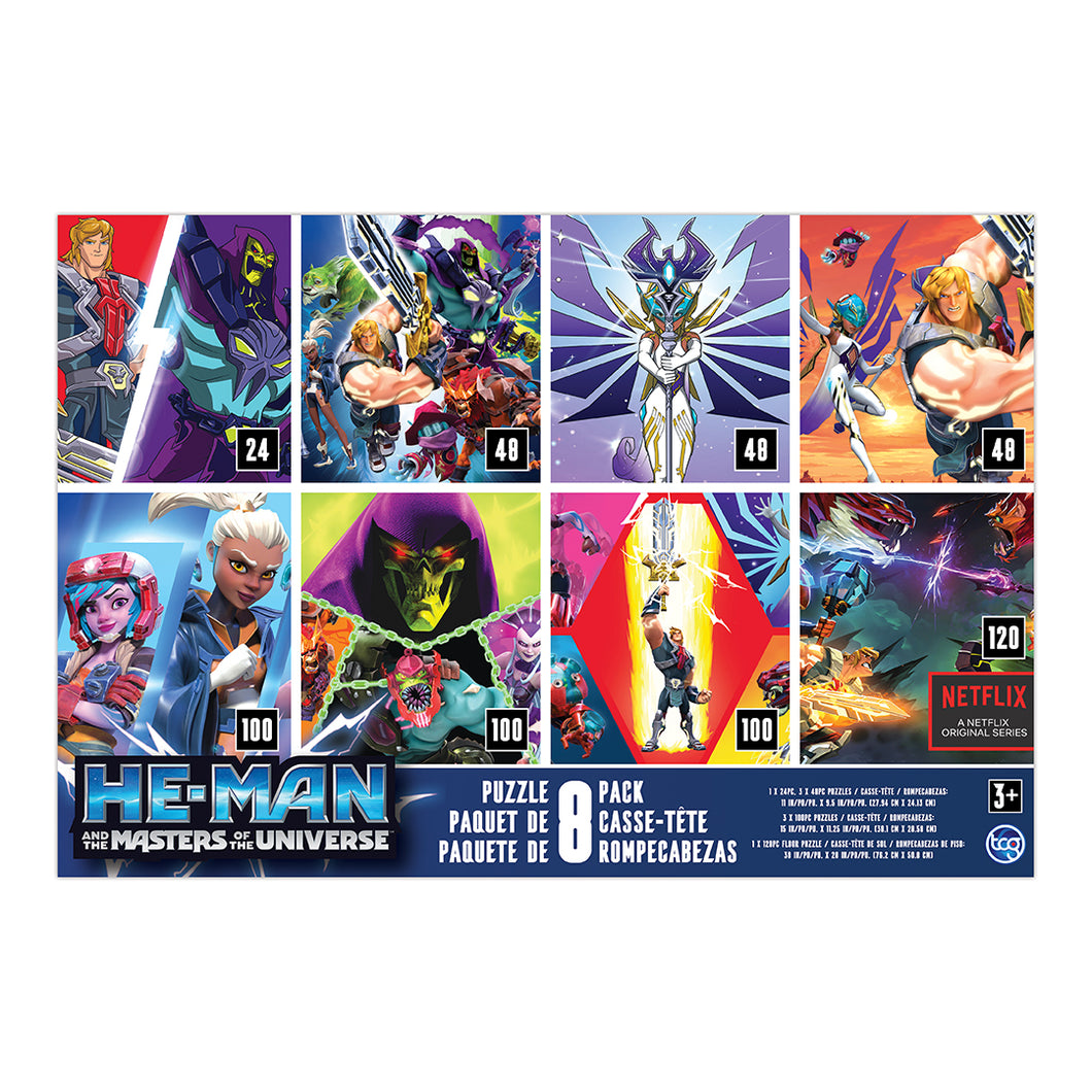 Sure Lox Kids | He-Man and the Masters of the Universe 8 Pack Puzzles