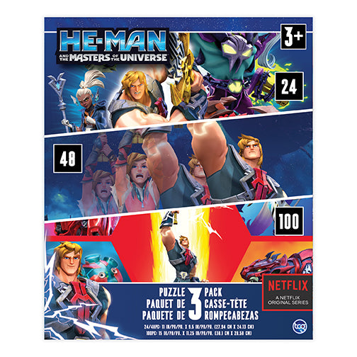 Sure Lox Kids | He-Man and the Masters of the Universe 3-In-1 Puzzles