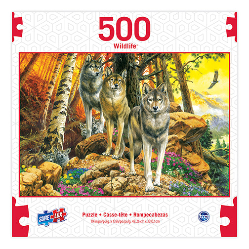 Sure Lox | 500 Piece Wildlife Puzzle Collection