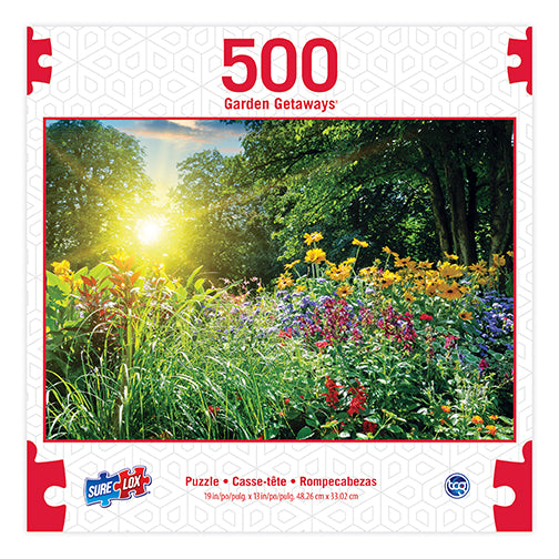Sure Lox | 500 Piece Garden Getaways Puzzle Collection