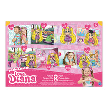 Load image into Gallery viewer, Sure Lox Kids | Love Diana 8 Pack Puzzles
