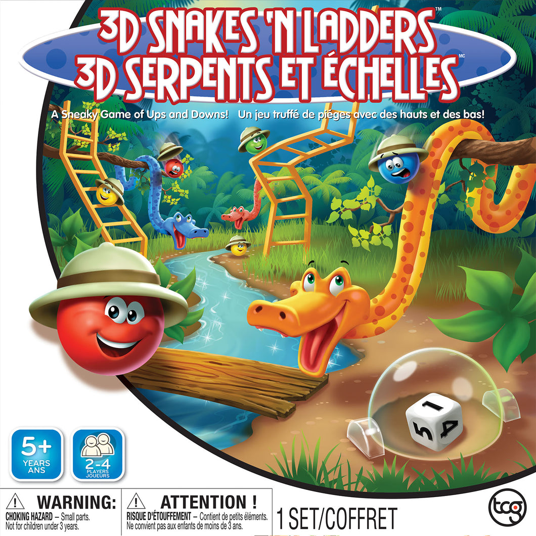 Family Games  | 3D Snakes & Ladders