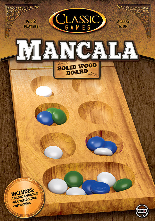 Classic Games | Solid Wood Mancala