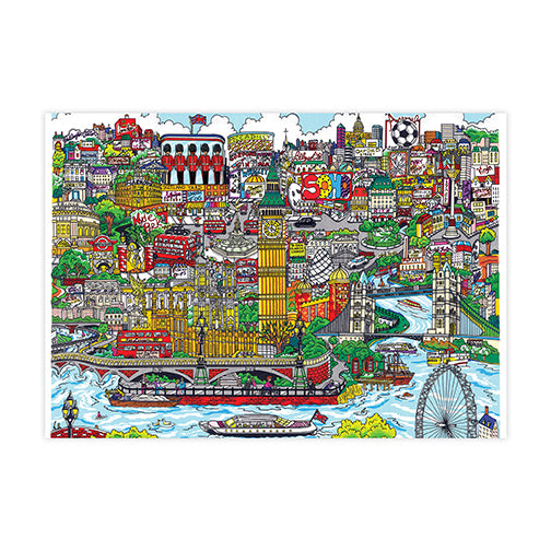 Sure Lox | 1000 Piece Charles Fazzino Puzzle Collection