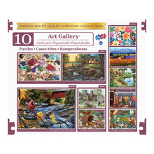 Load image into Gallery viewer, Sure Lox | 10-In-1 Art Gallery Assortment Puzzle

