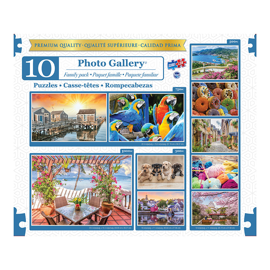 Sure Lox | 10-In-1 Photo Gallery Assortment Puzzle