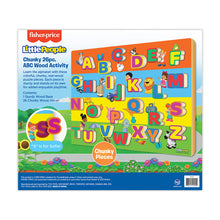 Charger l&#39;image dans la galerie, Wood Activities | Fisher Price Little People 26 Piece Chunky ABC Wood Puzzle
