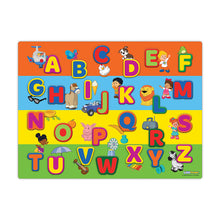 Load image into Gallery viewer, Wood Activities | Fisher Price Little People 26 Piece Chunky ABC Wood Puzzle
