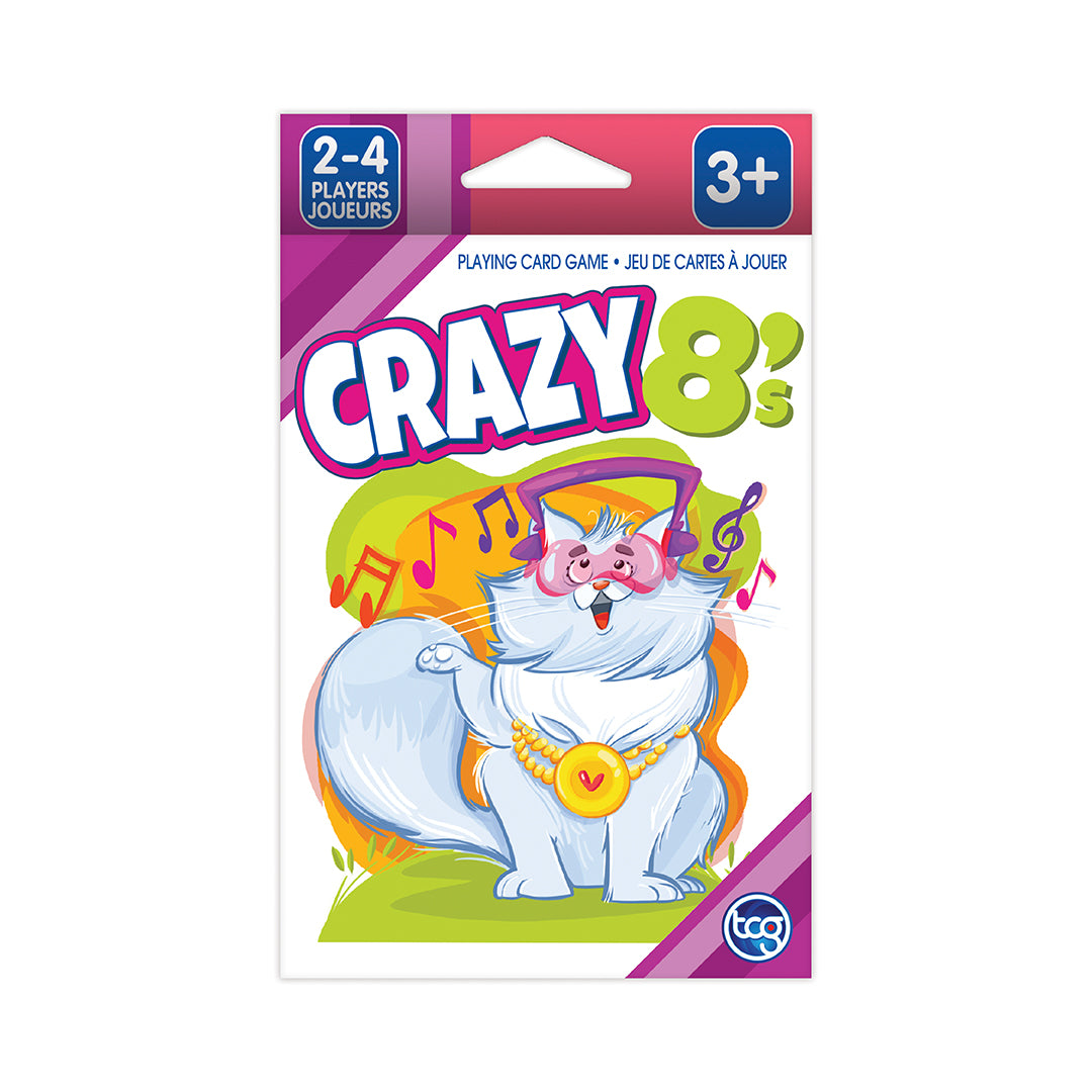 Kids Games  Crazy 8's Card Game – TCG TOYS