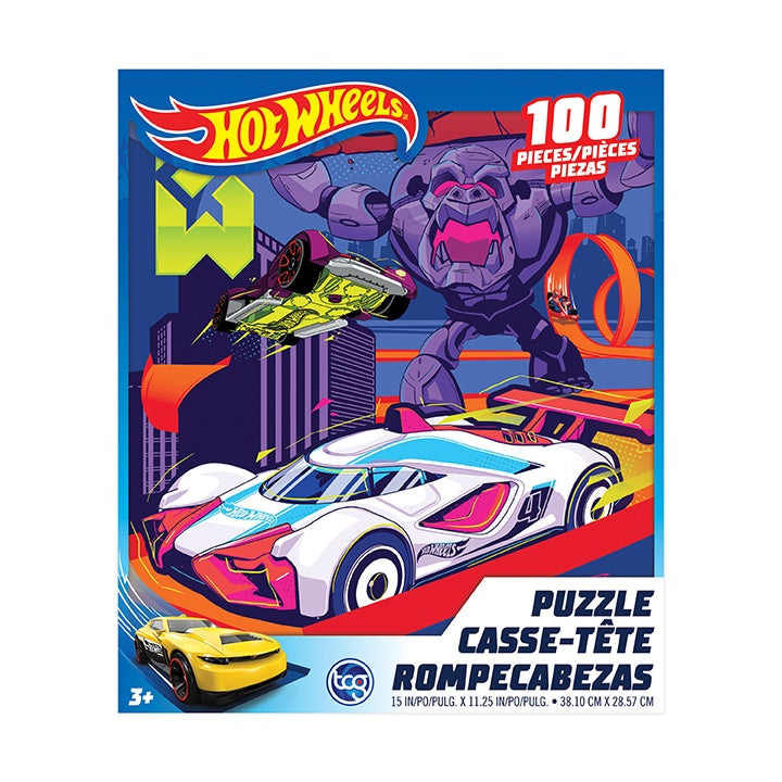 Sure Lox Kids | Hot Wheels Kid’s Jumbo Box Puzzles