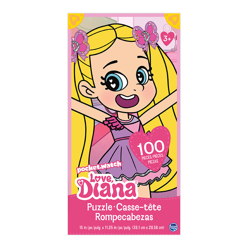 Sure Lox Kids | Love Diana Standard Assortment 48 & 100 Piece Puzzles
